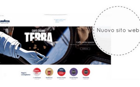 Lavazza presenta il nuovo sito web
