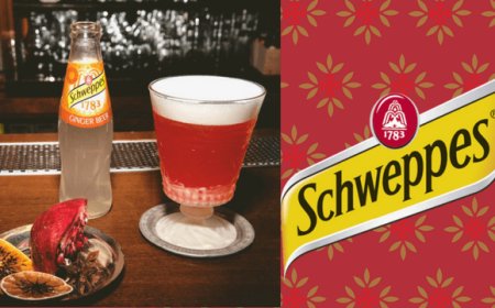 Schweppes presenta il cocktail natalizio "Santa's Hat"
