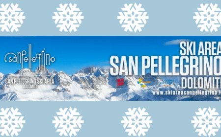 Natale sulla neve nella Ski Area San Pellegrino