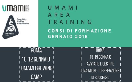Gli appuntamenti con Umami Area di Gennaio 2018