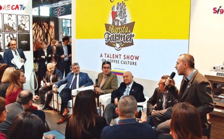 HorecaTv.it. Presentazione al Sigep di Barista & Farmer allo stand Lavazza