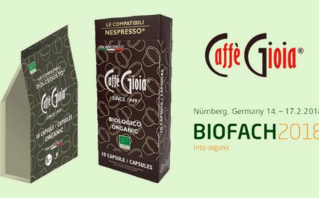 Caffè Gioia al Biofach con la nuova capsula compatibile Dolcegusto Organic