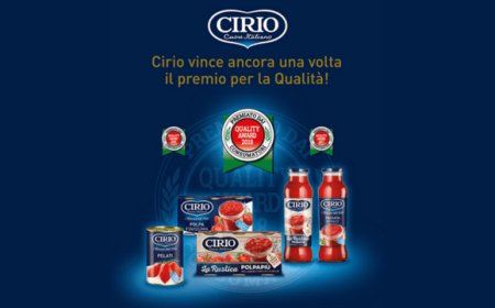 Assegnato a Cirio il Quality Award 2018