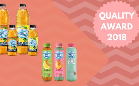 San Benedetto Thè Zero e Thè Bio si aggiudicano il Quality Award