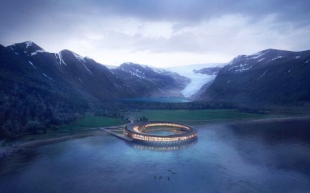 Svart Hotel: in Norvegia l'albergo green immerso in un fiordo