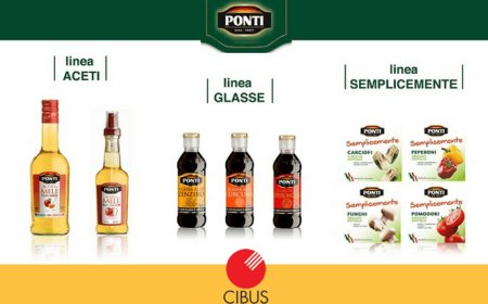 Ponti al Cibus di Parma: tutte le novità dal leader dell'Aceto di Mele