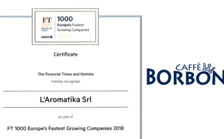 Importante riconoscimento dal Financial Times per Caffè Borbone - L'Aromatika