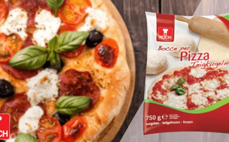 La pizza si fa in 9 con le bocce per la pizza KOCH