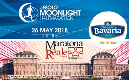 Bavaria sponsor di Jesolo Moonlight Half Marathon e della Maratona Reale