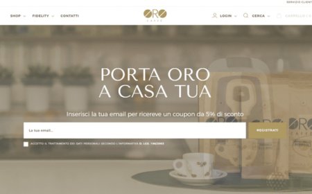 Nasce il nuovo shop di Oro Caffè, la nuova vetrina per i coffee addicted