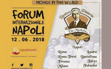 Antica Pizzeria da Michele in The World: a Napoli la prima tappa del Forum Internazionale
