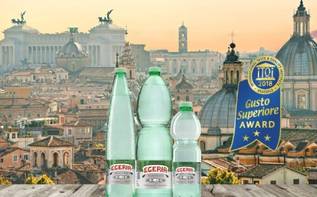 Acqua Egeria si aggiudica tre stelle d'oro al Superior Taste Award