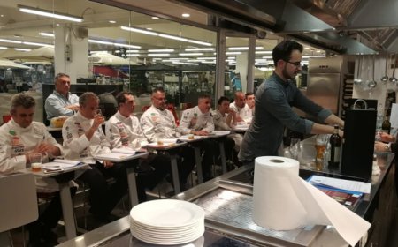 La Nazionale Italiana Cuochi al lavoro per Birra Morena