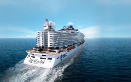 Msc Seaview: il battesimo con Michelle Hunziker, Sophia Loren e molti altri