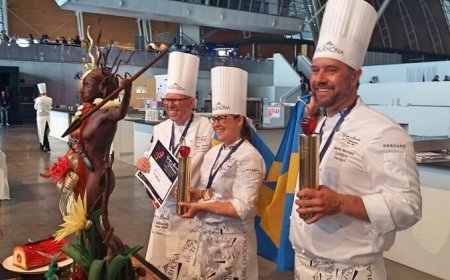 Coppa Europea della Pasticceria a Torino: vince la Svezia