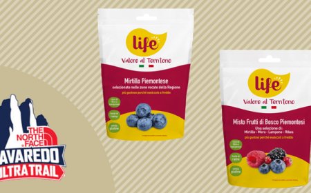 Energia e benefici della frutta LIFE per gli atleti della The North face Lavaredo Ultra Trail