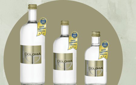 Acqua Dolomia conquista le Tre Stelle al Superior Taste Award