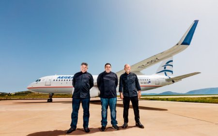 Il meglio della cucina greca ad alta quota con Aegean Airlines