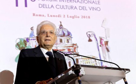Anche il Presidente Mattarella al Forum Internazionale della Cultura del Vino