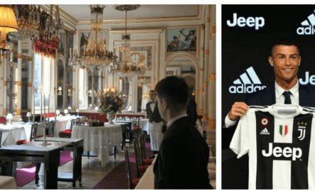 Cristiano Ronaldo attesissimo a Torino, anche a tavola