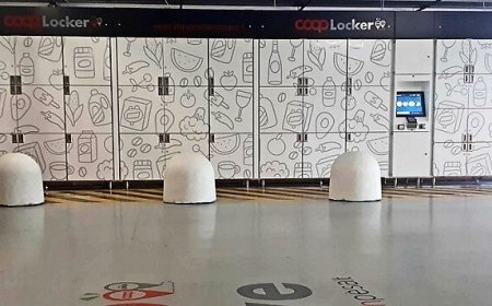 Al Coop Drive di Genova la spesa si ritira dagli Smart lLocker