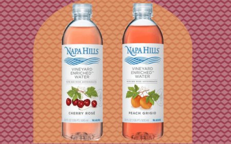 Tutte le proprietà benefiche del vino, ma senza alcool nell'acqua aromatizzata Napa Hills