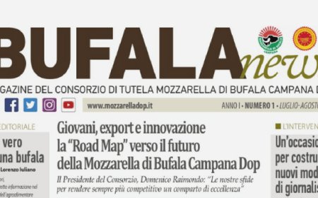 Nasce il magazine del Consorzio di Tutela della Mozzarella di Bufala Campana Dop