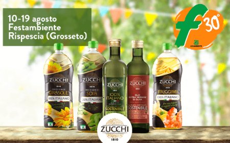 La sostenibilità di Oleificio Zucchi abbraccia Festambiente 2018