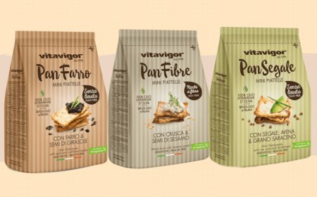 VitaVigor presenta "Mini Piattelle": cracker leggeri e gustosi arricchiti da cereali