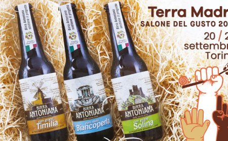 Birra Antoniana al Salone del Gusto 2018 con le “Birre dai Presìdi Slow Food”