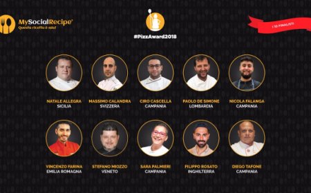 #PizzAward2018: svelati i 10 finalisti della terza edizione