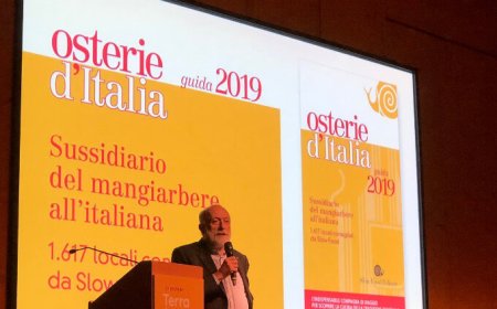 Presentata la Guida alle Osterie d’Italia 2019