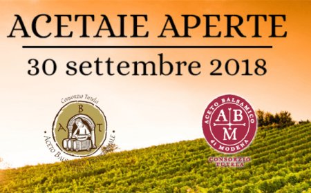 Acetaie aperte il 30 settembre a Modena: visite guidate e degustazioni