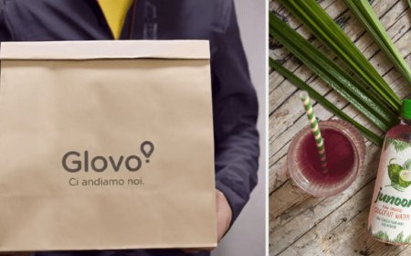 Glovo sigla una partnership con Junoon, la prima acqua di cocco 100% raw in Italia