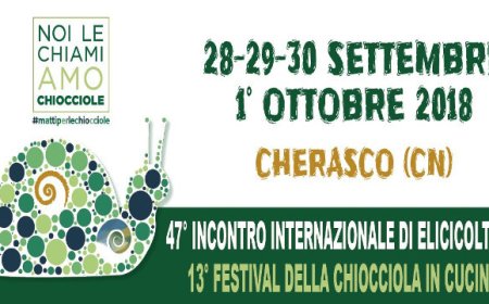 A Cherasco un lungo weekend dedicato alla chiocciola in cucina