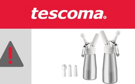 Tescoma richiama i sifoni per panna Delicia