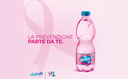 Acqua Vitasnella aderisce alla campagna AIRC Nastro Rosa