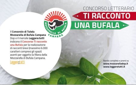 "Ti racconto una bufala": al festival Food&Book il contest letterario dedicato alla mozzarella di bufala Dop