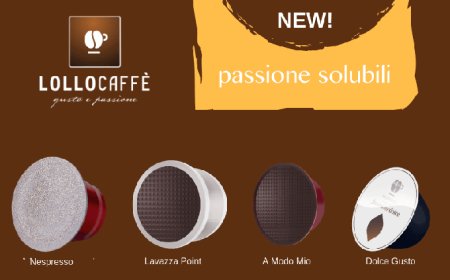 Novità in casa LolloCaffè: arrivano i nuovi infusi e solubili compatibili