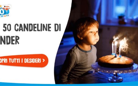 Kinder compie 50 anni: festa allo stabilimento e regali per tutti