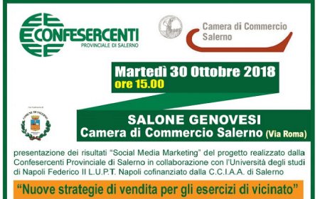 A Salerno un incontro per mostrare le potenzialità del social media marketing sull'economia di vincinato