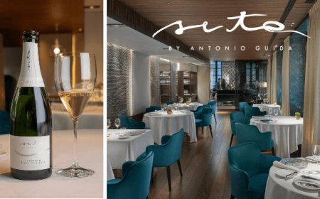 Champagne Seta scelto da Chef Antonio Guida per il ristorante Seta