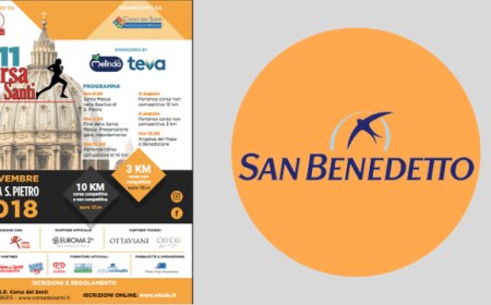 San Benedetto fornitore ufficiale di "La Corsa dei Santi" 2018