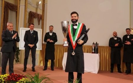 Simone Loguercio è il Miglior Sommelier d'Italia Premio Trentodoc