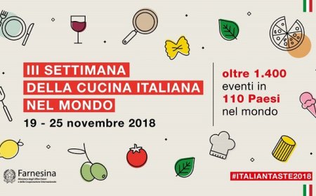 Parte a Mosca La Settimana della cucina italiana nel mondo