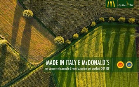 Qualivita e McDonald's presentano gli ingredienti della nuova linea My Selection 2019