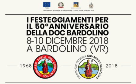 Bardolino festeggia i 50 anni della DOC con tre giorni di celebrazioni