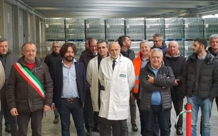 Acqua S.Bernardo inaugura il nuovo polo logistico