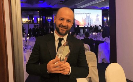 Francesco Sanapo premiato agli European Coffee Awards