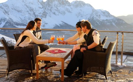 Val d'Ega: cena sotto le stelle alla Laurins Lounge di Nova Levante